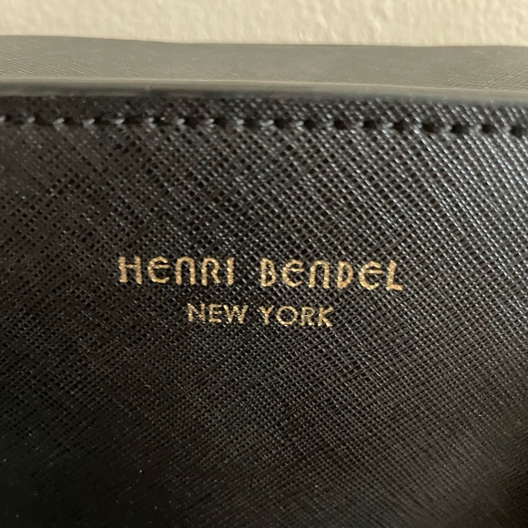 Henri Bendel west 57th small turnlock black satchel bag - Picture 4 of 13